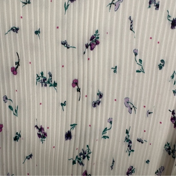 Pennington’s Responsible, Printed Short-Sleeve Pleated Blouse Size 3x NWT - Picture 11 of 12